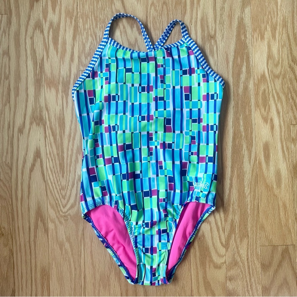 Dolfin one-piece bathing suit - girls 14